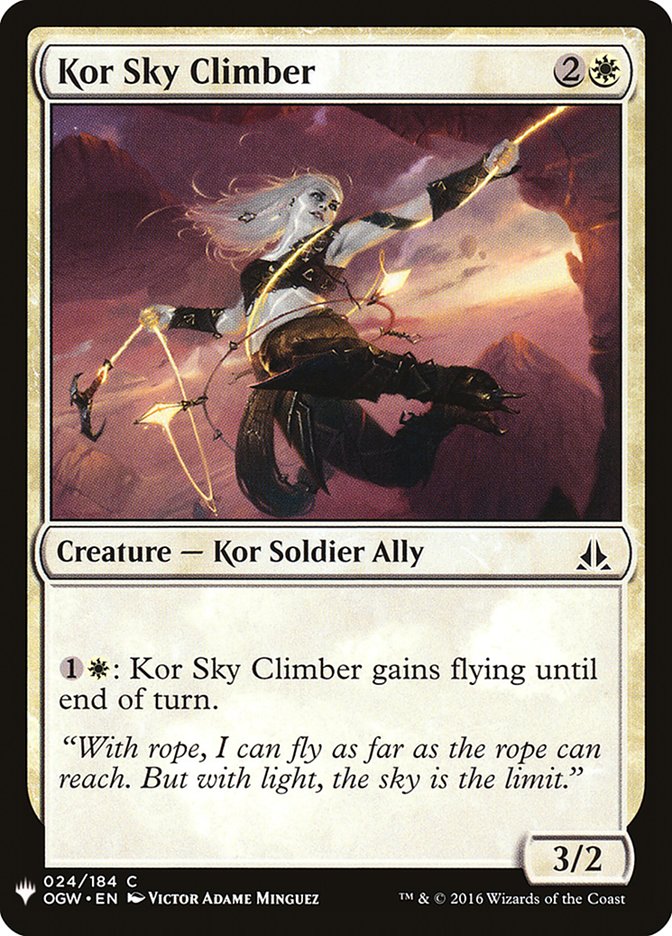 Kor Sky Climber [Mystery Booster] | Grognard Games