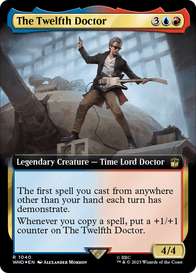 The Twelfth Doctor (Extended Art) (Surge Foil) [Doctor Who] | Grognard Games