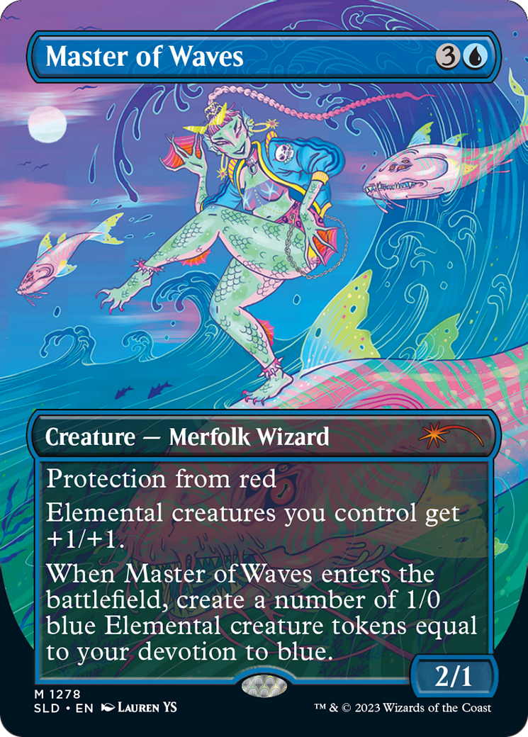 Master of Waves (Borderless) [Secret Lair Drop Series] | Grognard Games