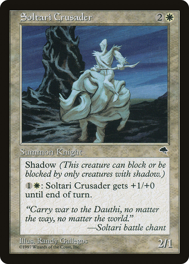 Soltari Crusader [Tempest] | Grognard Games
