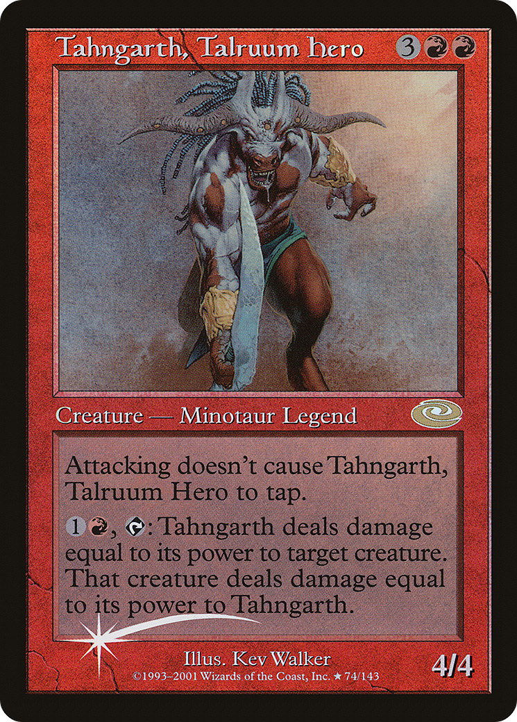 Tahngarth, Talruum Hero (PLS-74★) - Planeshift | Grognard Games