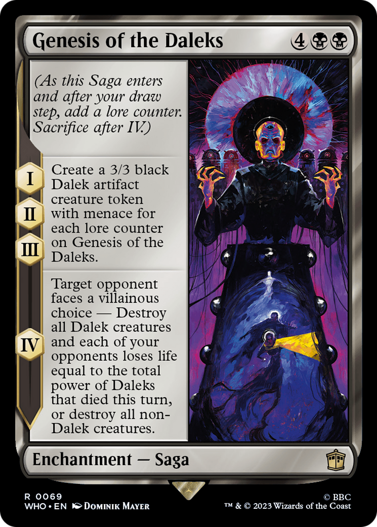 Genesis of the Daleks [Doctor Who] | Grognard Games