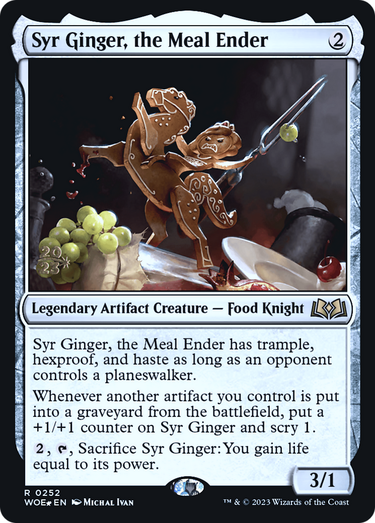 Syr Ginger, the Meal Ender [Wilds of Eldraine Prerelease Promos] | Grognard Games