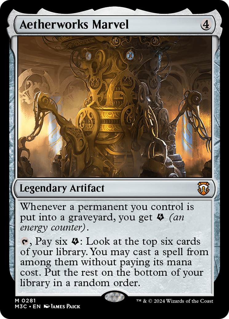 Aetherworks Marvel (M3C-281) - Modern Horizons 3 Commander Foil | Grognard Games