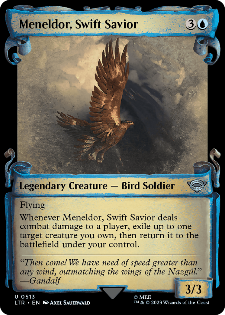 Meneldor, Swift Savior [The Lord of the Rings: Tales of Middle-Earth Showcase Scrolls] | Grognard Games