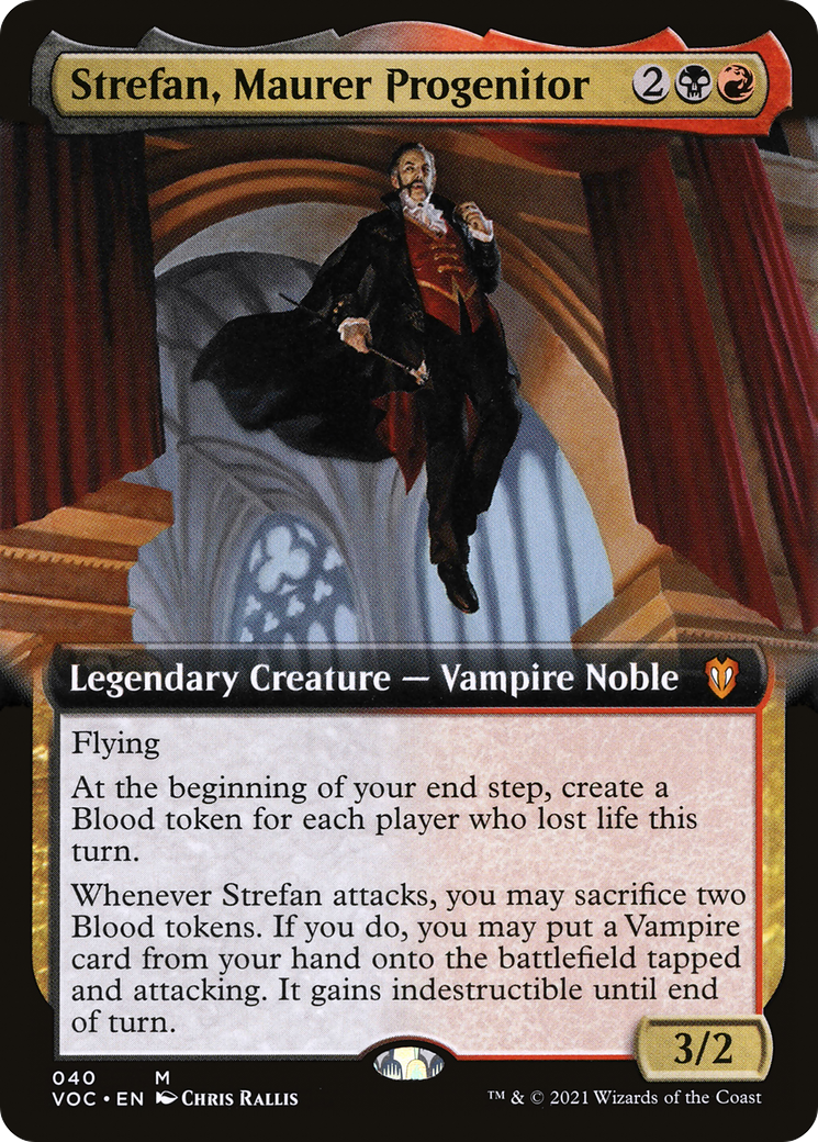 Strefan, Maurer Progenitor (Extended) [Innistrad: Crimson Vow Commander] | Grognard Games