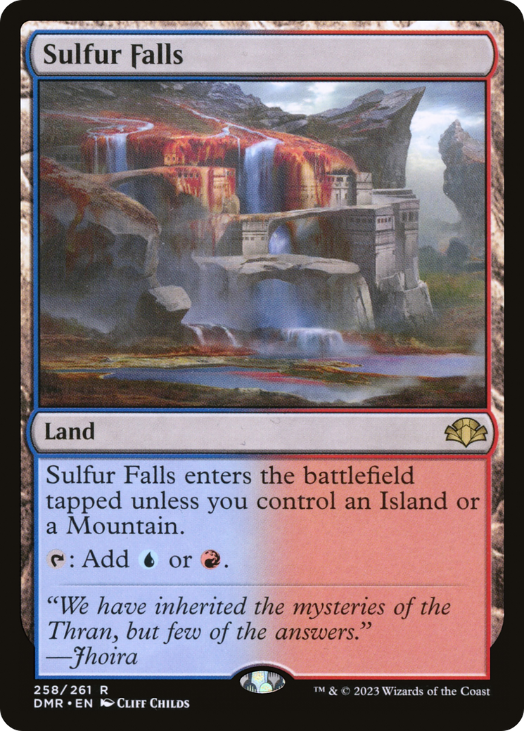Sulfur Falls [Dominaria Remastered] | Grognard Games