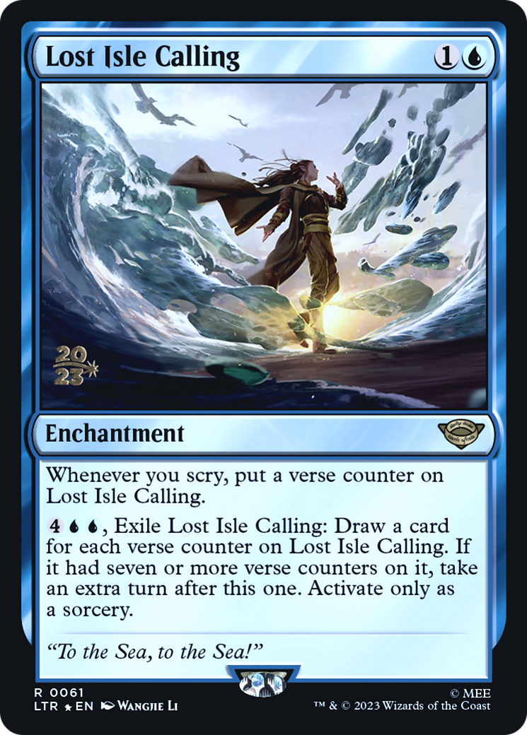 Lost Isle Calling [The Lord of the Rings: Tales of Middle-Earth Prerelease Promos] | Grognard Games