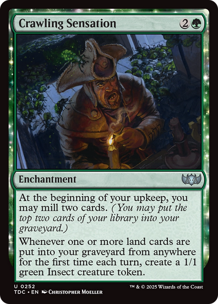 Crawling Sensation [Tarkir: Dragonstorm Commander] | Grognard Games