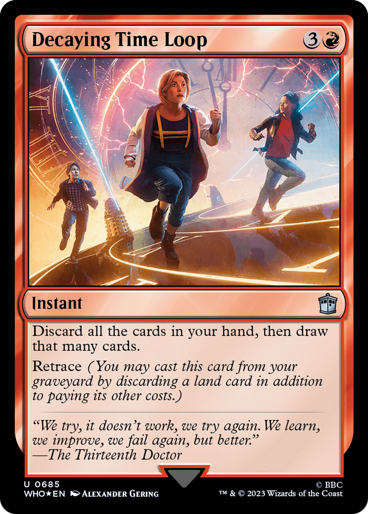 Decaying Time Loop (Surge Foil) [Doctor Who] | Grognard Games