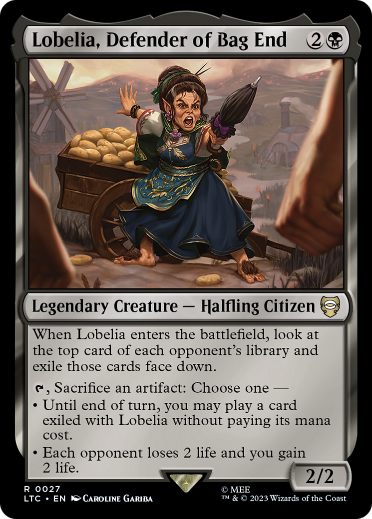 Lobelia, Defender of Bag End [The Lord of the Rings: Tales of Middle-Earth Commander] | Grognard Games