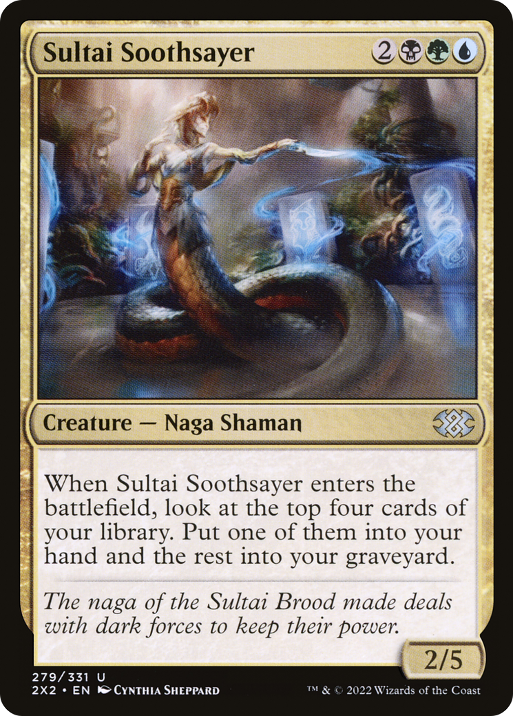 Sultai Soothsayer [Double Masters 2022] | Grognard Games