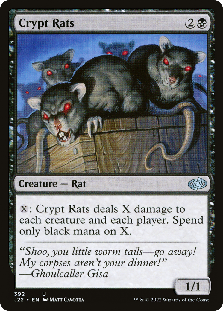 Crypt Rats [Jumpstart 2022] | Grognard Games