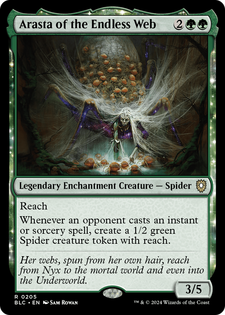 Arasta of the Endless Web [Bloomburrow Commander] | Grognard Games