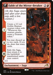 Fable of the Mirror-Breaker // Reflection of Kiki-Jiki (Extended Art) [Kamigawa: Neon Dynasty] | Grognard Games