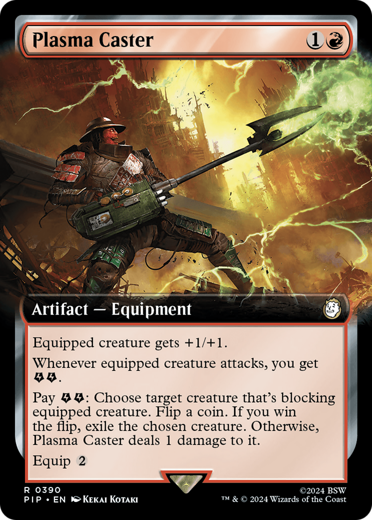 Plasma Caster (Extended Art) [Fallout] | Grognard Games