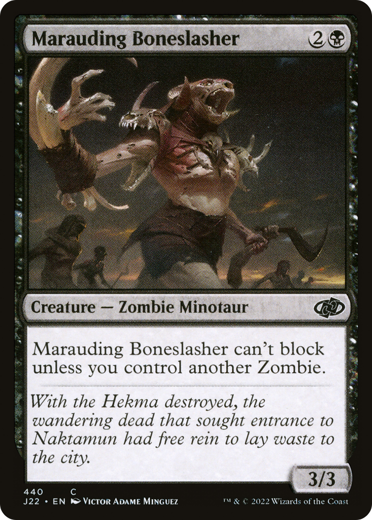 Marauding Boneslasher [Jumpstart 2022] | Grognard Games