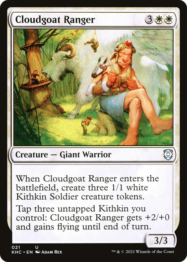 Cloudgoat Ranger [Kaldheim Commander] | Grognard Games