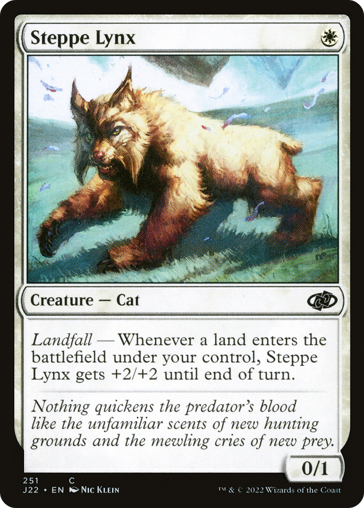 Steppe Lynx [Jumpstart 2022] | Grognard Games