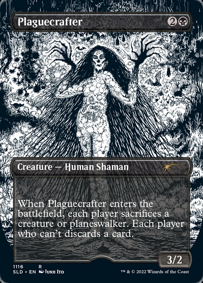 Plaguecrafter (Borderless Etched Foil) [Secret Lair Drop Series] | Grognard Games