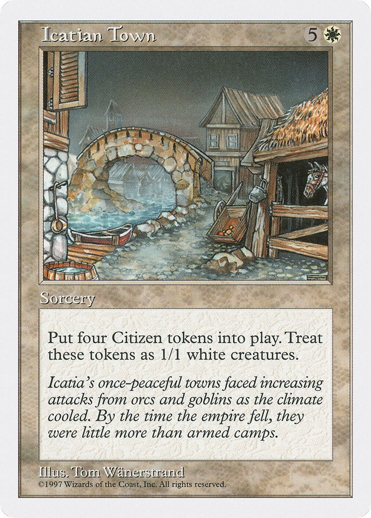 Icatian Town [Fifth Edition] | Grognard Games