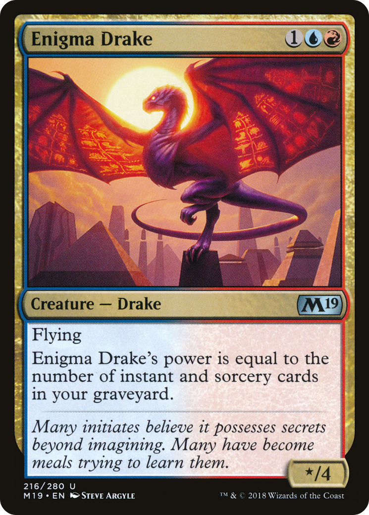 Enigma Drake [Core Set 2019] | Grognard Games