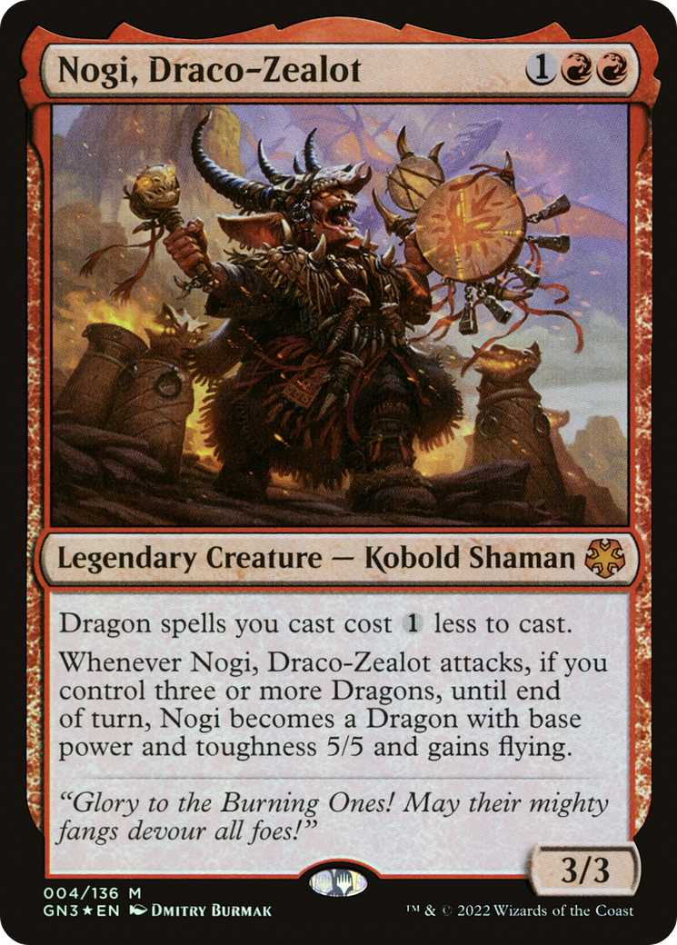 Nogi, Draco-Zealot [Game Night: Free-for-All] | Grognard Games