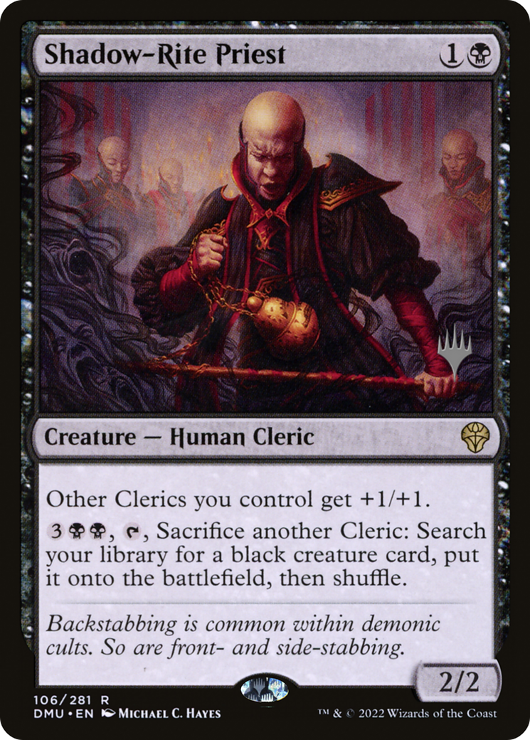 Shadow-Rite Priest (Promo Pack) [Dominaria United Promos] | Grognard Games