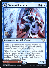 Torrent Sculptor // Flamethrower Sonata [Strixhaven: School of Mages Prerelease Promos] | Grognard Games