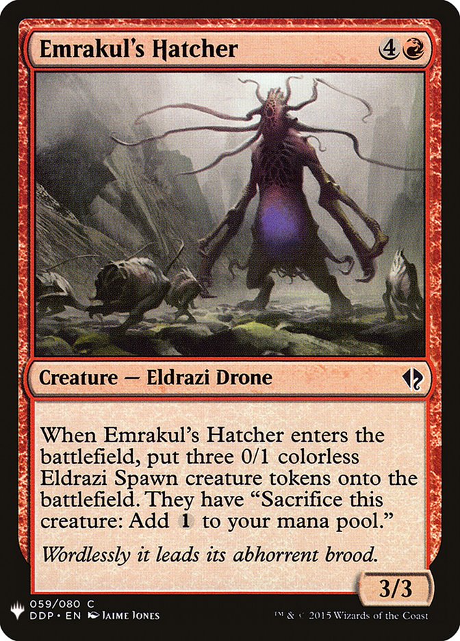 Emrakul's Hatcher [Mystery Booster] | Grognard Games