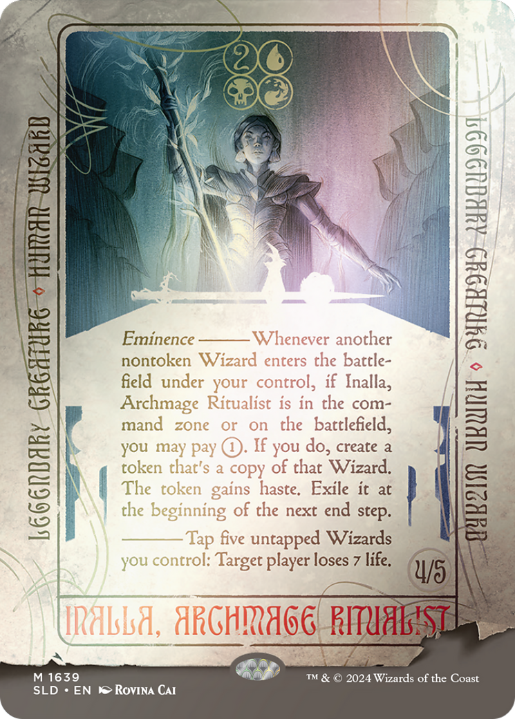 Inalla, Archmage Ritualist (Rainbow Foil) [Secret Lair Drop Series] | Grognard Games