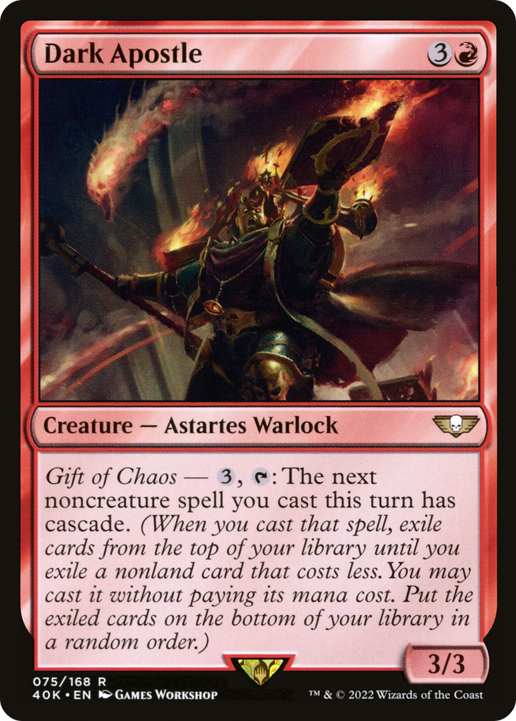 Dark Apostle [Universes Beyond: Warhammer 40,000] | Grognard Games