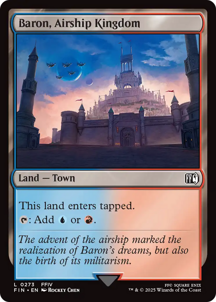 Baron, Airship Kingdom (FIN-273) - FINAL FANTASY Foil | Grognard Games