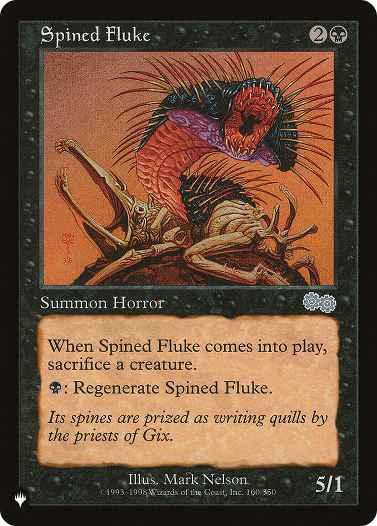 Spined Fluke [The List] | Grognard Games