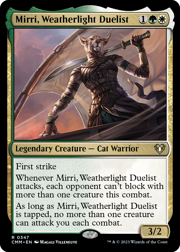 Mirri, Weatherlight Duelist [Commander Masters] | Grognard Games