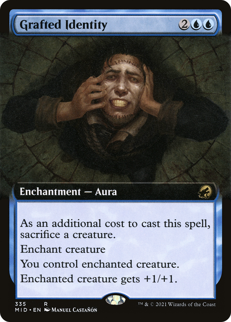 Grafted Identity (Extended) [Innistrad: Midnight Hunt] | Grognard Games