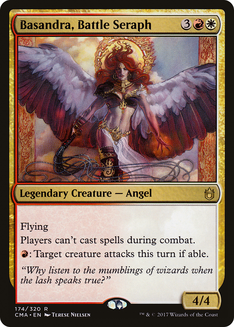 Basandra, Battle Seraph [Commander Anthology] | Grognard Games