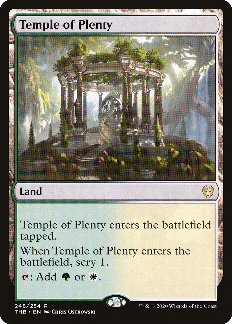 Temple of Plenty [Theros Beyond Death] | Grognard Games