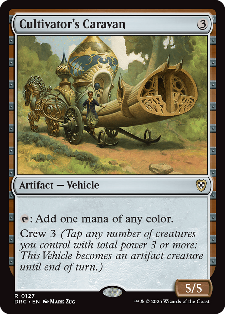 Cultivator's Caravan [Aetherdrift Commander] | Grognard Games