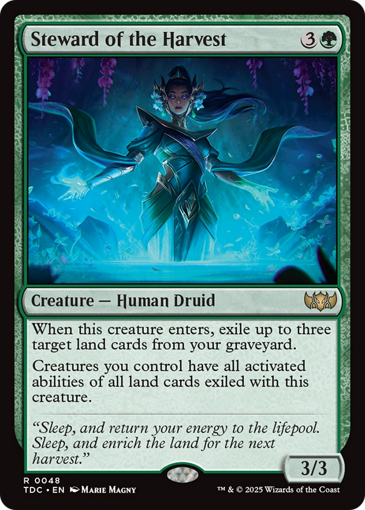 Steward of the Harvest [Tarkir: Dragonstorm Commander] | Grognard Games