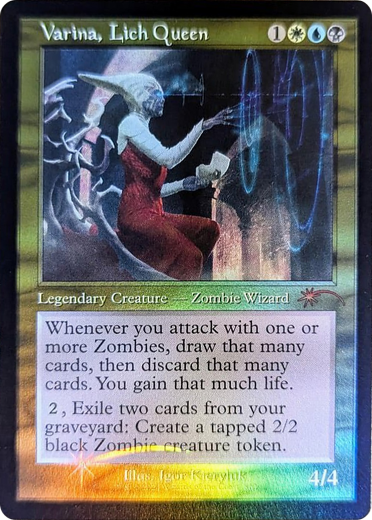 Varina, Lich Queen (Retro Frame) [Secret Lair Drop Series] | Grognard Games