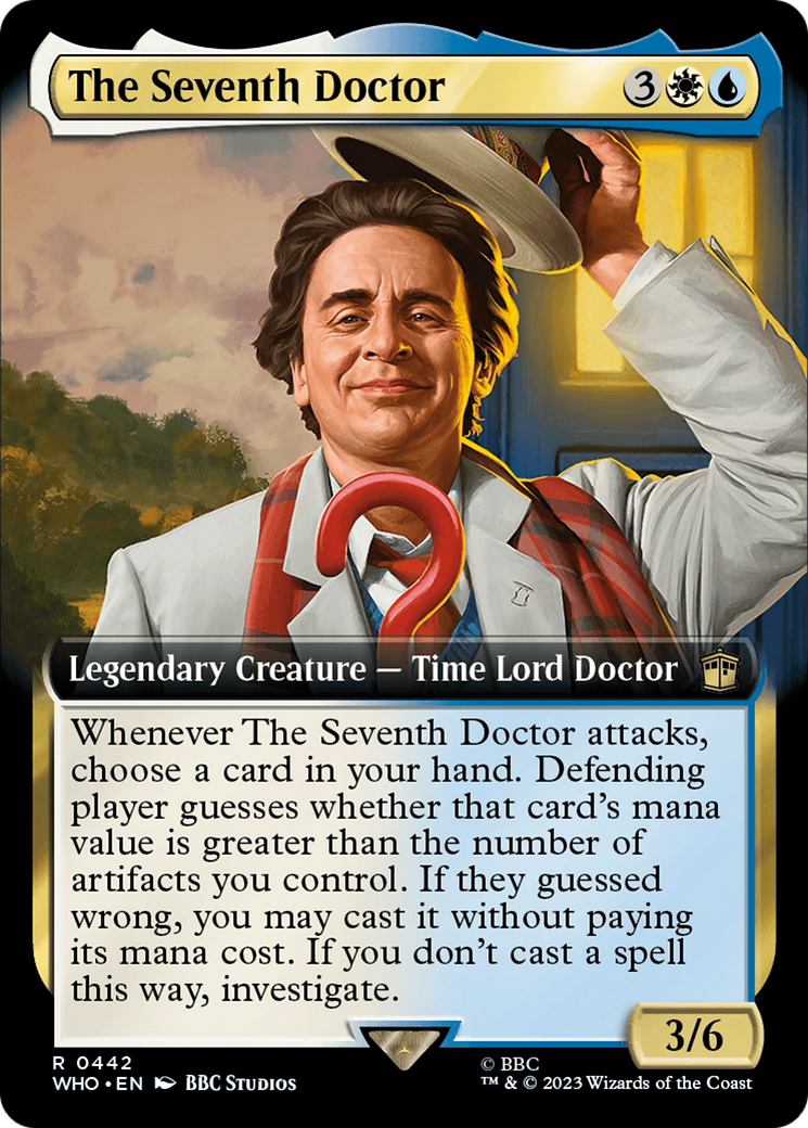 The Seventh Doctor (Extended Art) [Doctor Who] | Grognard Games