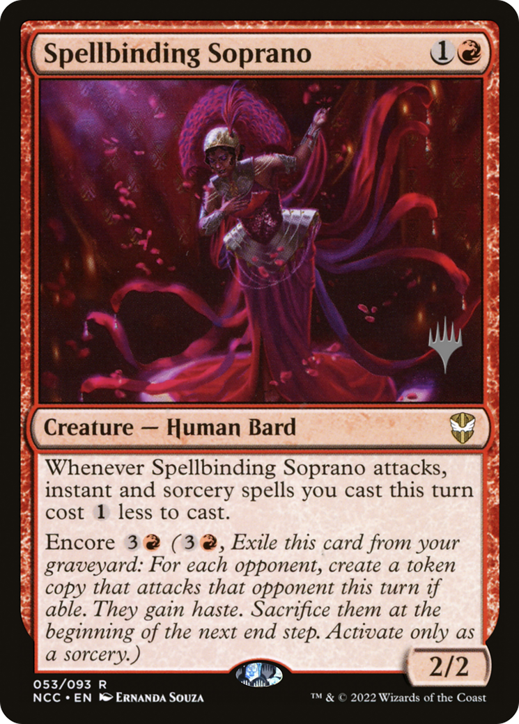 Spellbinding Soprano (Promo Pack) [Streets of New Capenna Commander Promos] | Grognard Games