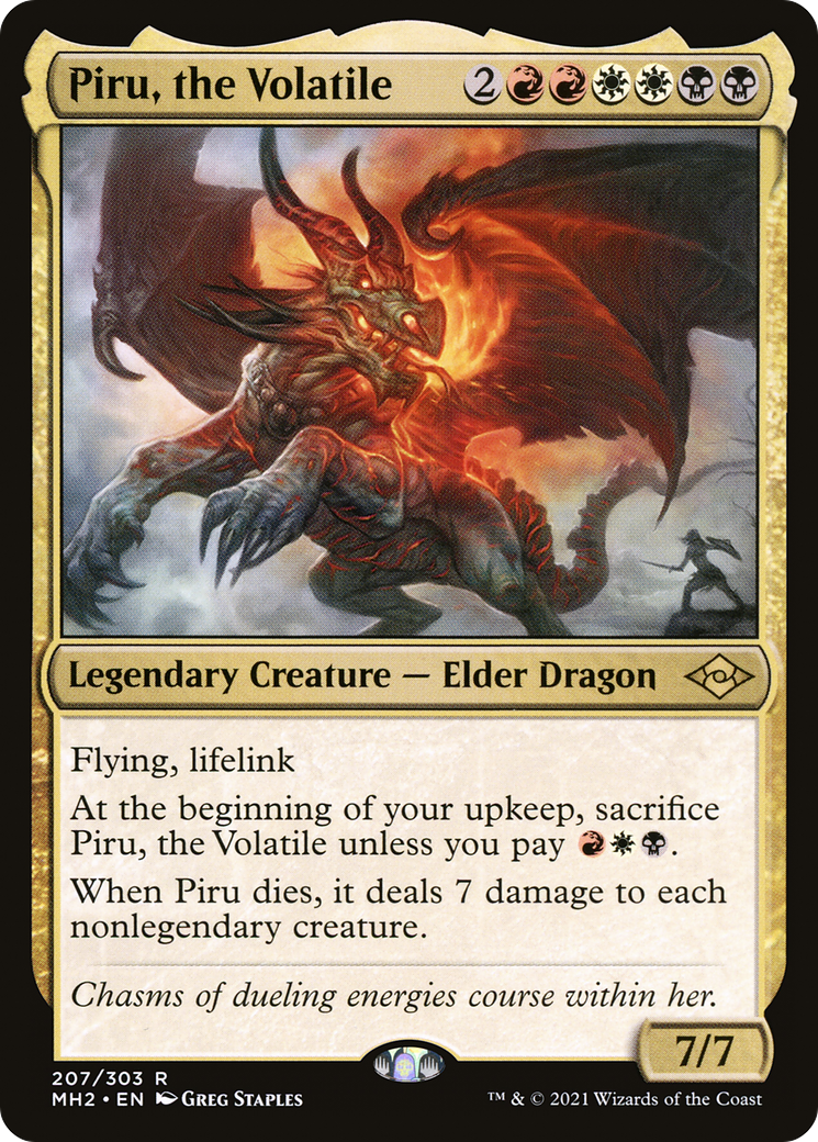 Piru, the Volatile [Modern Horizons 2] | Grognard Games
