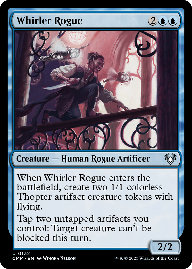 Whirler Rogue [Commander Masters] | Grognard Games