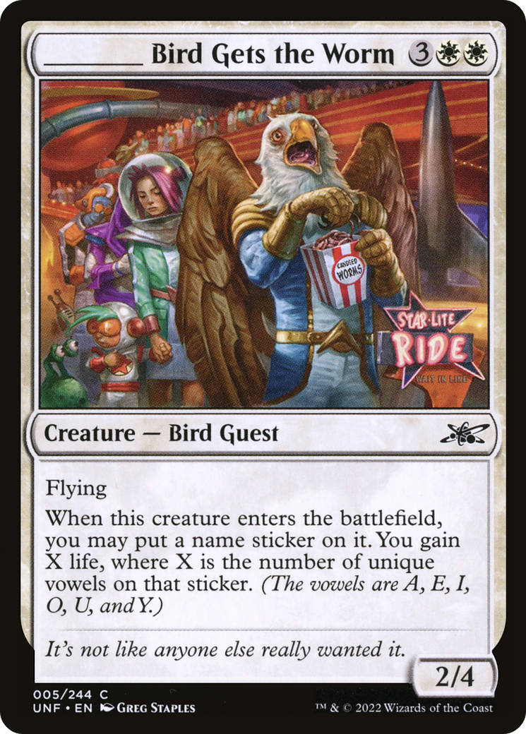 _____ Bird Gets the Worm [Unfinity] | Grognard Games