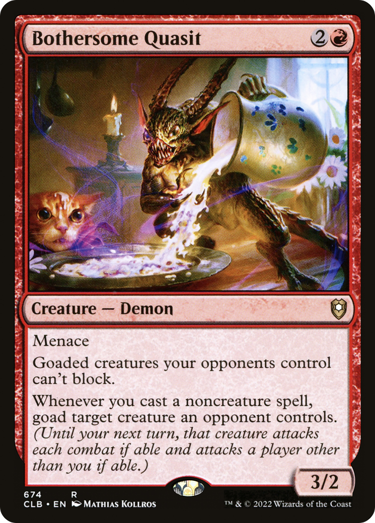 Bothersome Quasit [Commander Legends: Battle for Baldur's Gate] | Grognard Games