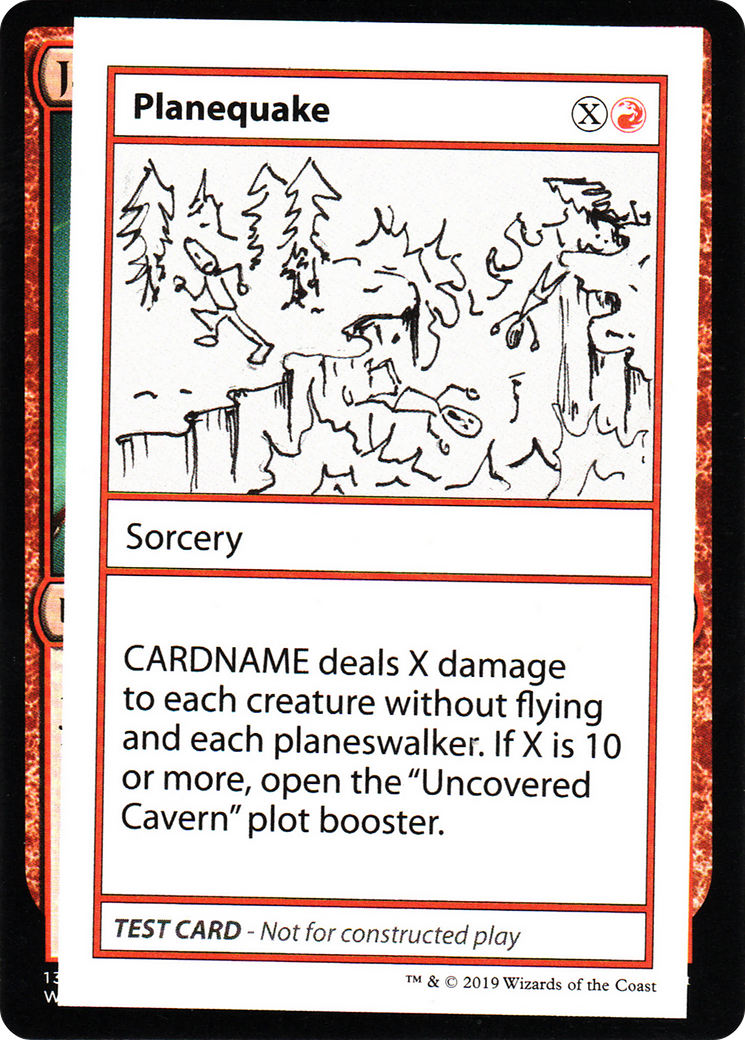 Planequake (2021 Edition) [Mystery Booster Playtest Cards] | Grognard Games