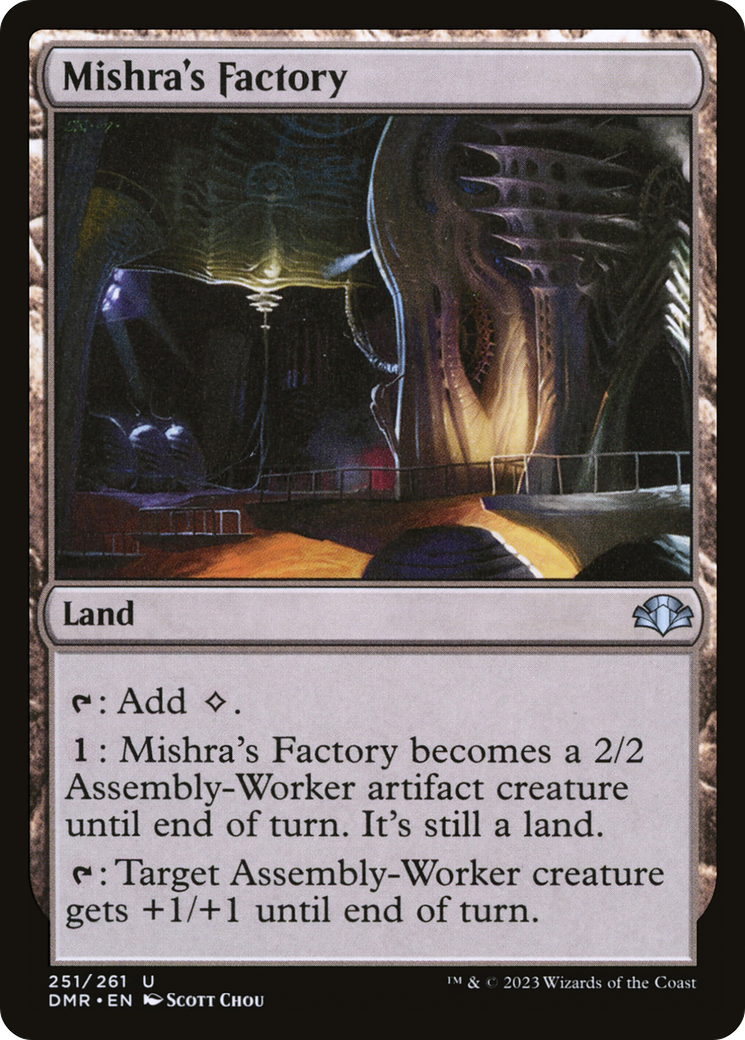 Mishra's Factory [Dominaria Remastered] | Grognard Games