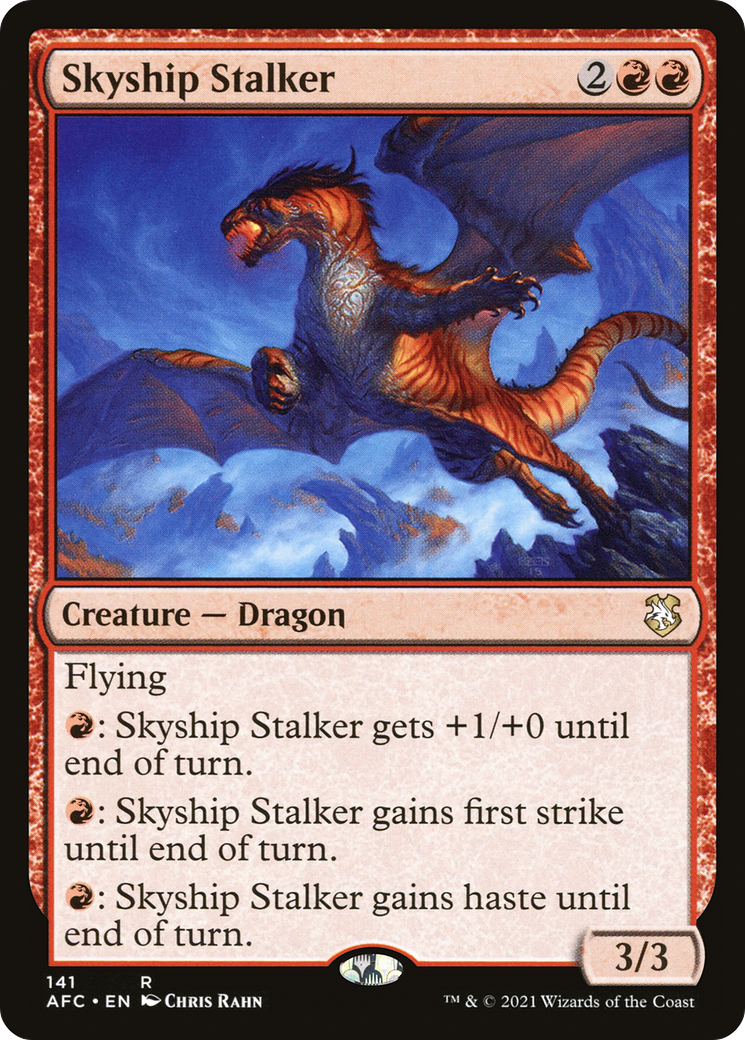 Skyship Stalker [Dungeons & Dragons: Adventures in the Forgotten Realms Commander] | Grognard Games